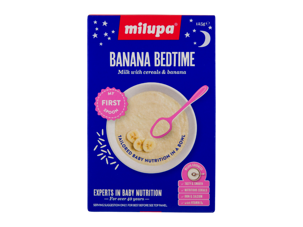 SUNSHINE ORANGE/FRUITY BEDTIME/CREAMED PORRIDGE/BANANA BEDTIME