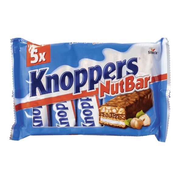 STORCK(R) 				Knoppers Nutbar, 5 St.