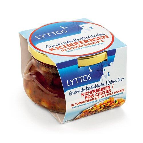 LYTTOS Griechische Köstlichkeiten, Kichererbsen in Tomatensauce