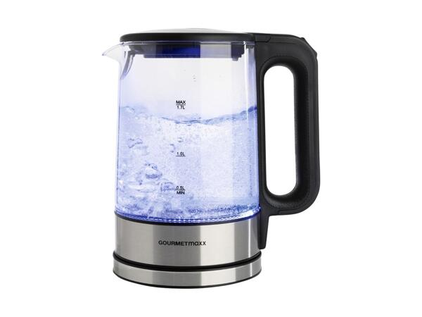 Bouilloire en verre Gourmetmaxx