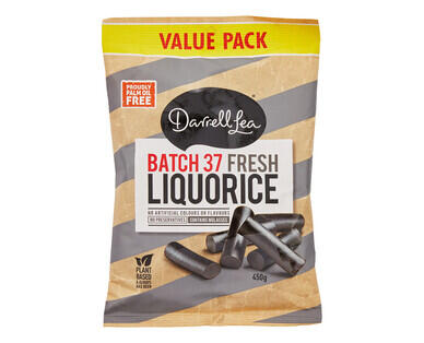 Darrell Lea Batch 37 Liquorice 450g