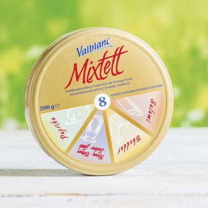 Assortiment de fromages fondus