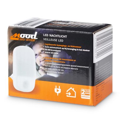 LED-Nachtlicht mit Bewegungsmelder