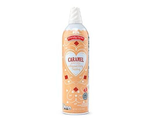 Friendly Farms 
 Strawberry or Caramel Whipped Topping