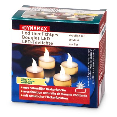 Guirlande LED ou bougies chauffe-plat LED