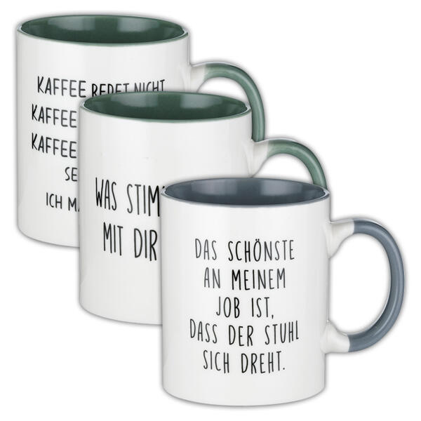 Tasse mit Spruch