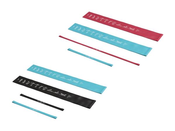 Bandes élastiques de fitness, set de 4