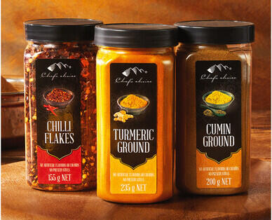Chef's Choice Spices 155g-235g