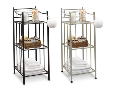 SOHL Furniture 3-Tier Bathroom Shelf