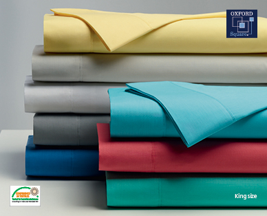 225 Thread Count Fitted Sheet Set – King Size