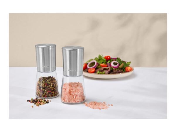 SILVERCREST Salt & Pepper Mill Set - 2 Pieces