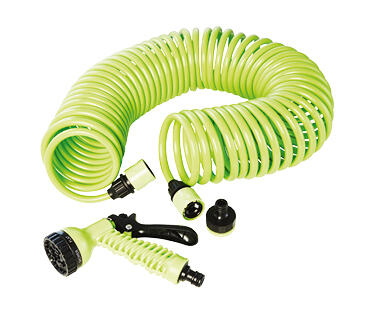 Coiled Garden Hose Set 15m