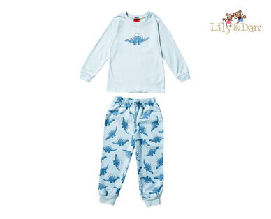 Children's Knit Flannelette PJ Set - Sizes 3-7 