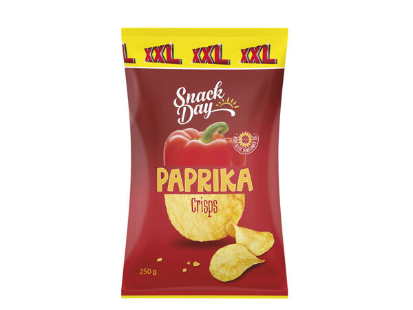 Snack Day Paprika Crisps