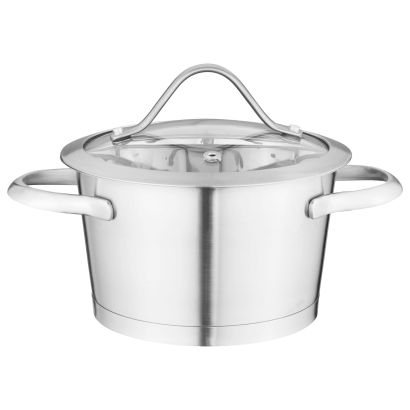 Gryde med glaslåg