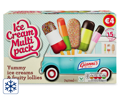 Gianni's Ice Cream Multi Pack