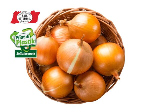 Zwiebeln gelb aus Österreich