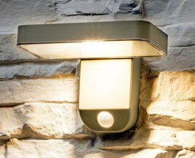 CASALUX LED-Solar-Außenleuchte modern