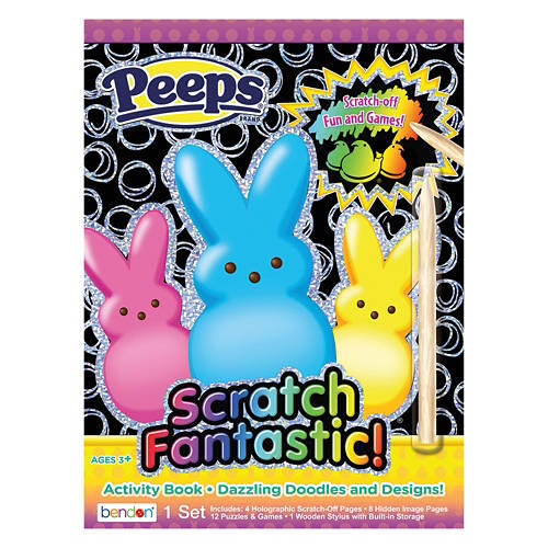 Peeps Scratch Fantastic Activity Pad