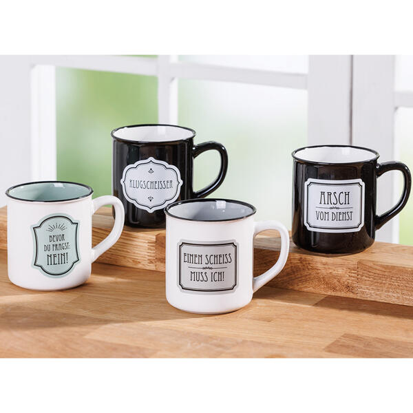 "Sag es wie es ist"-Tasse