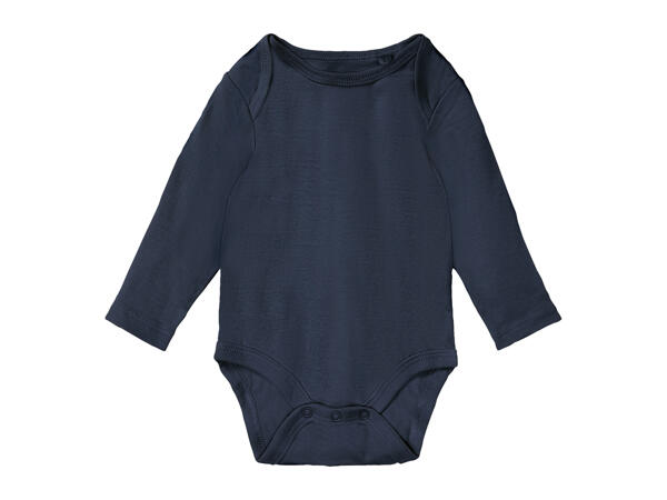 Lupilu Baby Long-Sleeve Bodysuits - Pack of 3