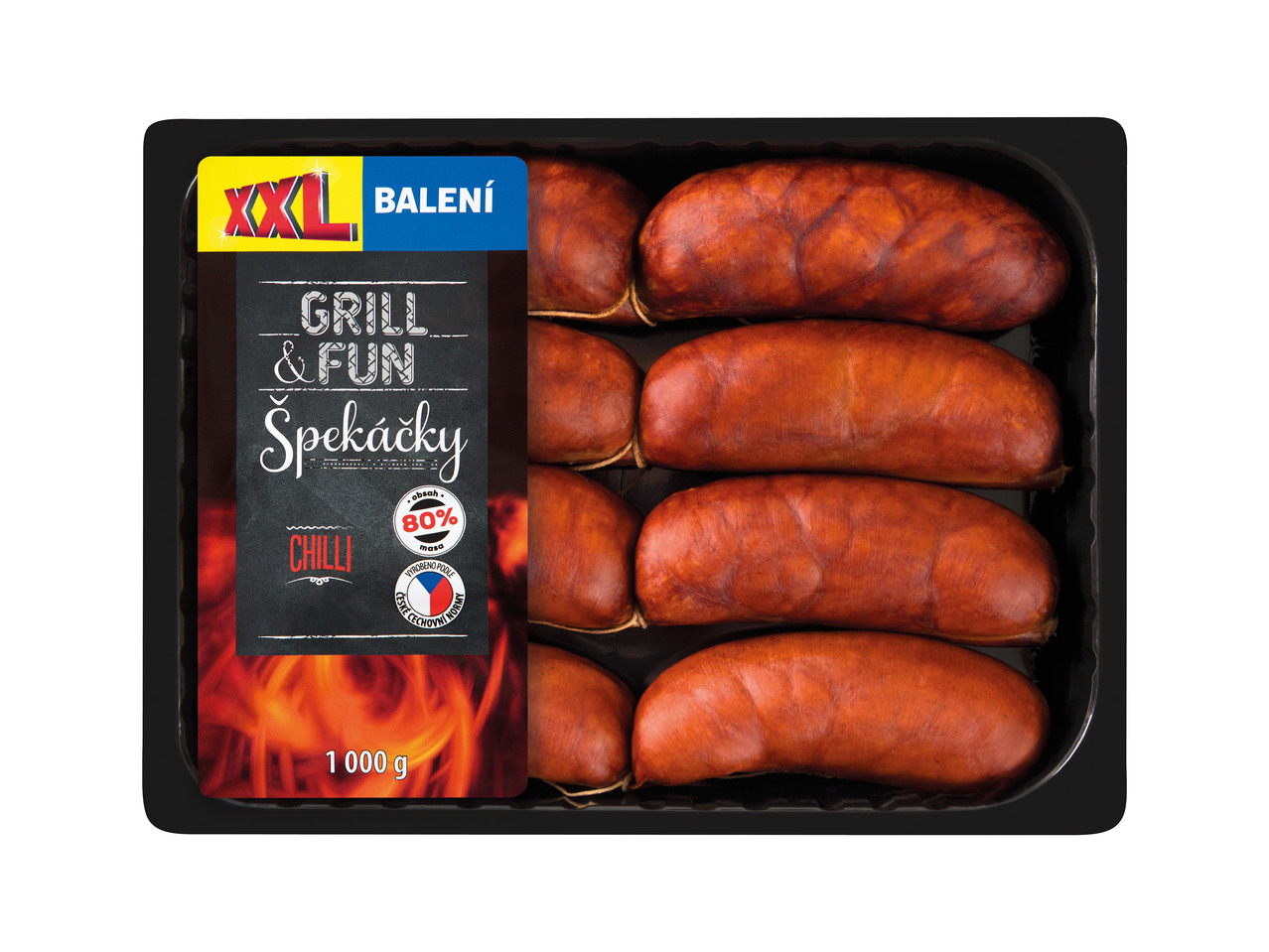 CHILLI ŠPEKÁČKY XXL