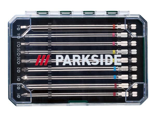 Parkside Bit Set - 9 Piece Set