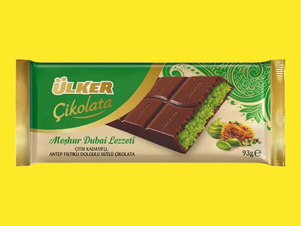 DUBAJSKÁ MLÉČNÁ ČOKOLÁDA