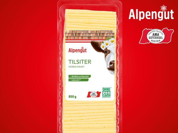 Tilsiter in Scheiben