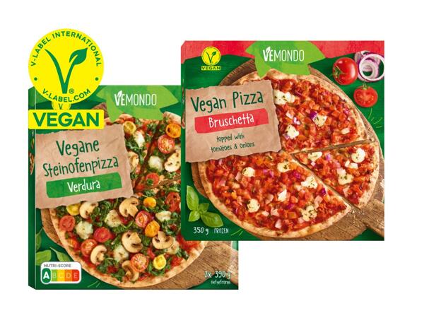 Pflanzliche Steinofenpizza