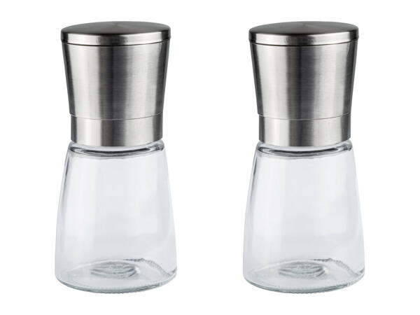 Ernesto Salt & Pepper Grinder Set or Vinegar & Oil Dispenser Set