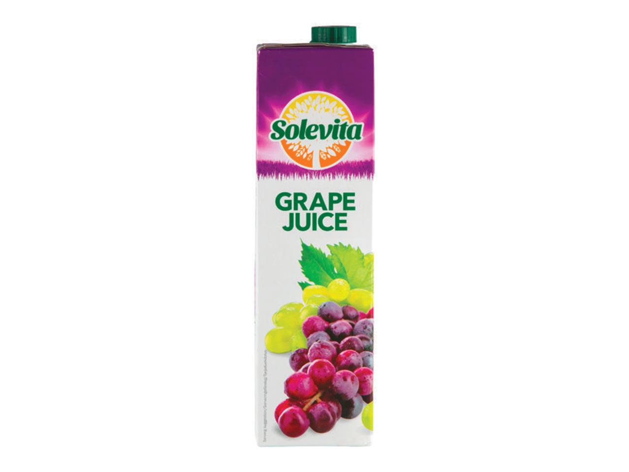 SOLEVITA Red Grape Juice