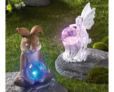 Solar Garden Statue