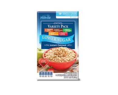 Millville Low Sugar Instant Oatmeal