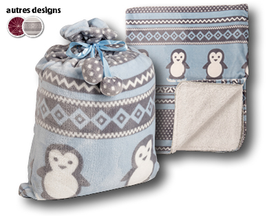 Couverture dans un sac cadeau MY LIVING STYLE