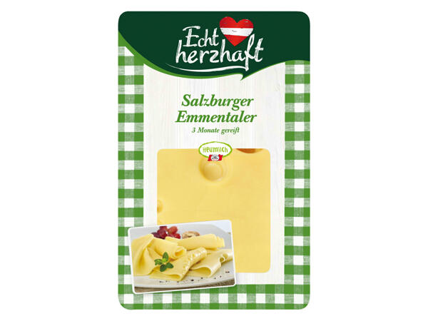 ECHT HERZHAFT Salzburger Emmentaler Scheiben