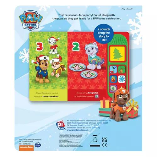 Christmas Sound Book - PAW Patrol Countdown To Christmas