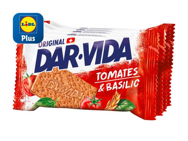 Crackers tomates et basilic DAR-VIDA