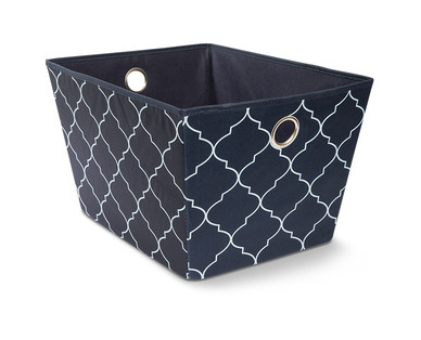 Easy Home Storage Bin With Grommets