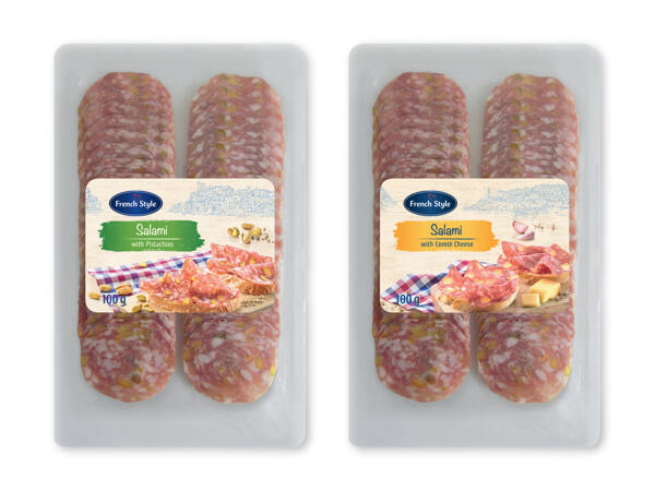 Salami med comté-ost