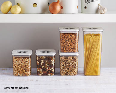 Premium Pantry Storage 5 Piece Set