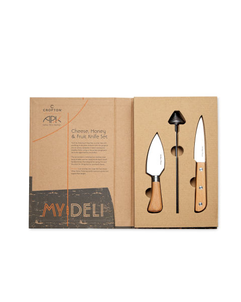 Cheese and Fruit/Honey Knife Set
