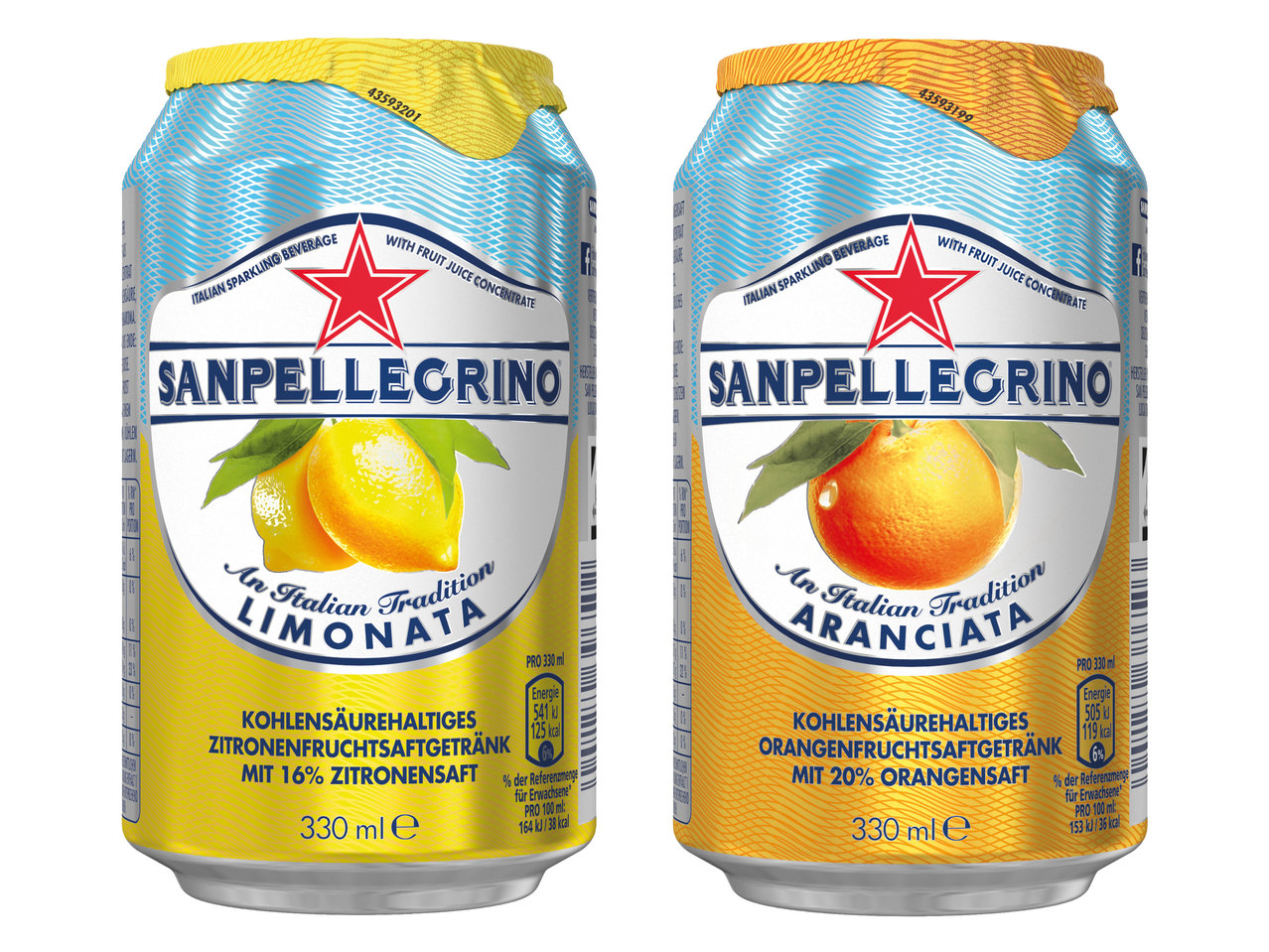 SAN PELLEGRINO Aranciata/Limonata
