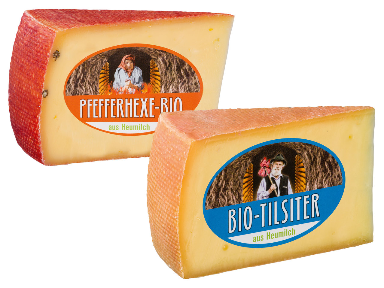 KÄSEREI PLANGGER Bio-Heumilch-Tilsiter/Pfefferkäse