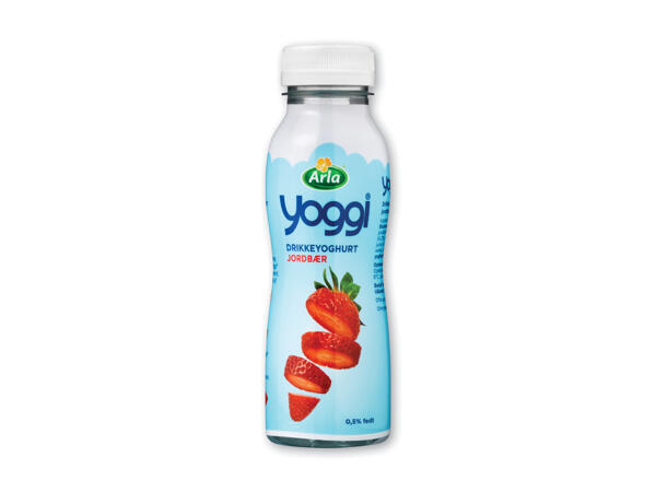 Yoggi med myslitop eller drikke­yoghurt