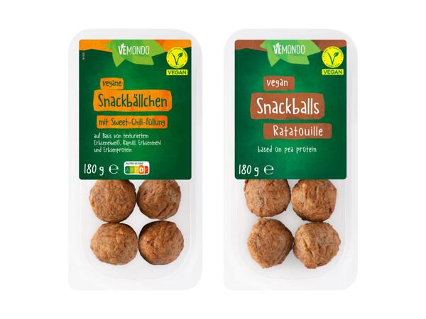 Gefüllte Snackbällchen