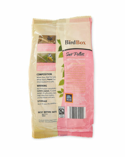Bird Box Mealworm Suet Pellets