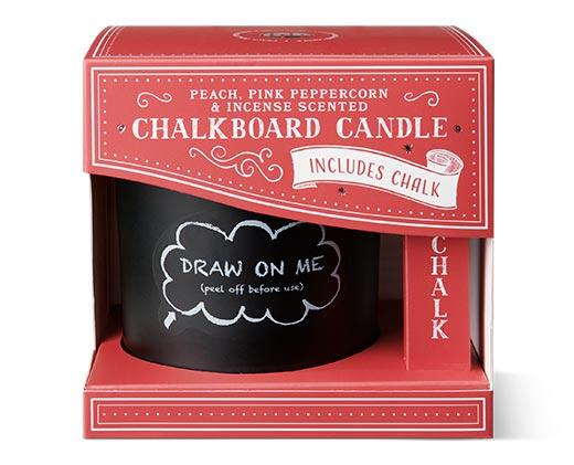 Huntington Home 
 Chalkboard Candle