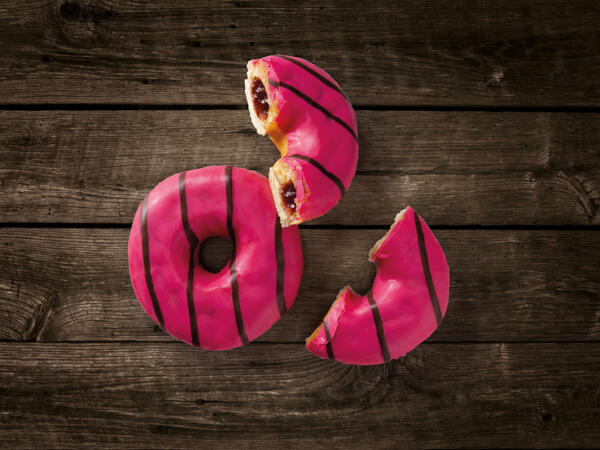 JAHODOVÝ DONUT