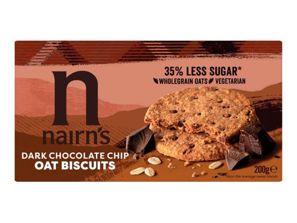Nairn's Dark Chocolate Chip Oat Biscuits